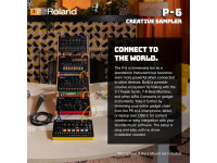 <b>Roland P-6 Creative Sampler Portátil 64-Patterns 20-Multi-FX microfone interno AIRA COMPACT</b> <b>Roland P-6 Creative Sampler Portátil 64-Patterns 20-Multi-FX microfone interno AIRA COMPACT</b>